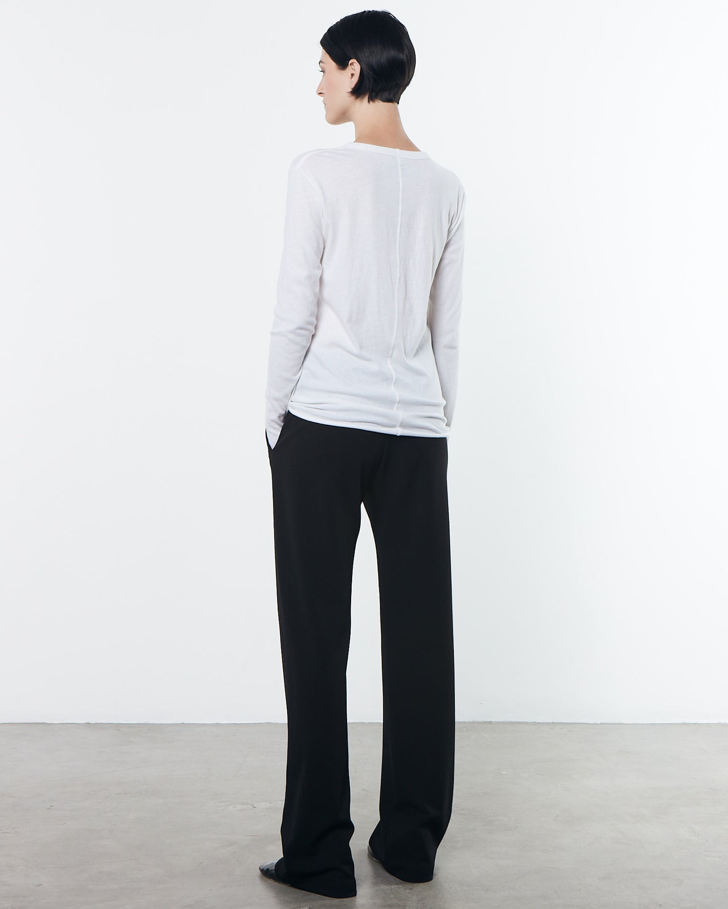 Crepe Everywhere Pant | Black Back