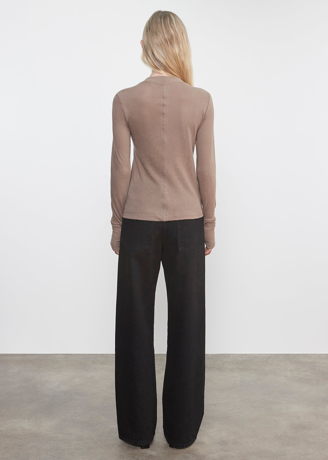 Cashmere Easy Cuffed U | Walnut