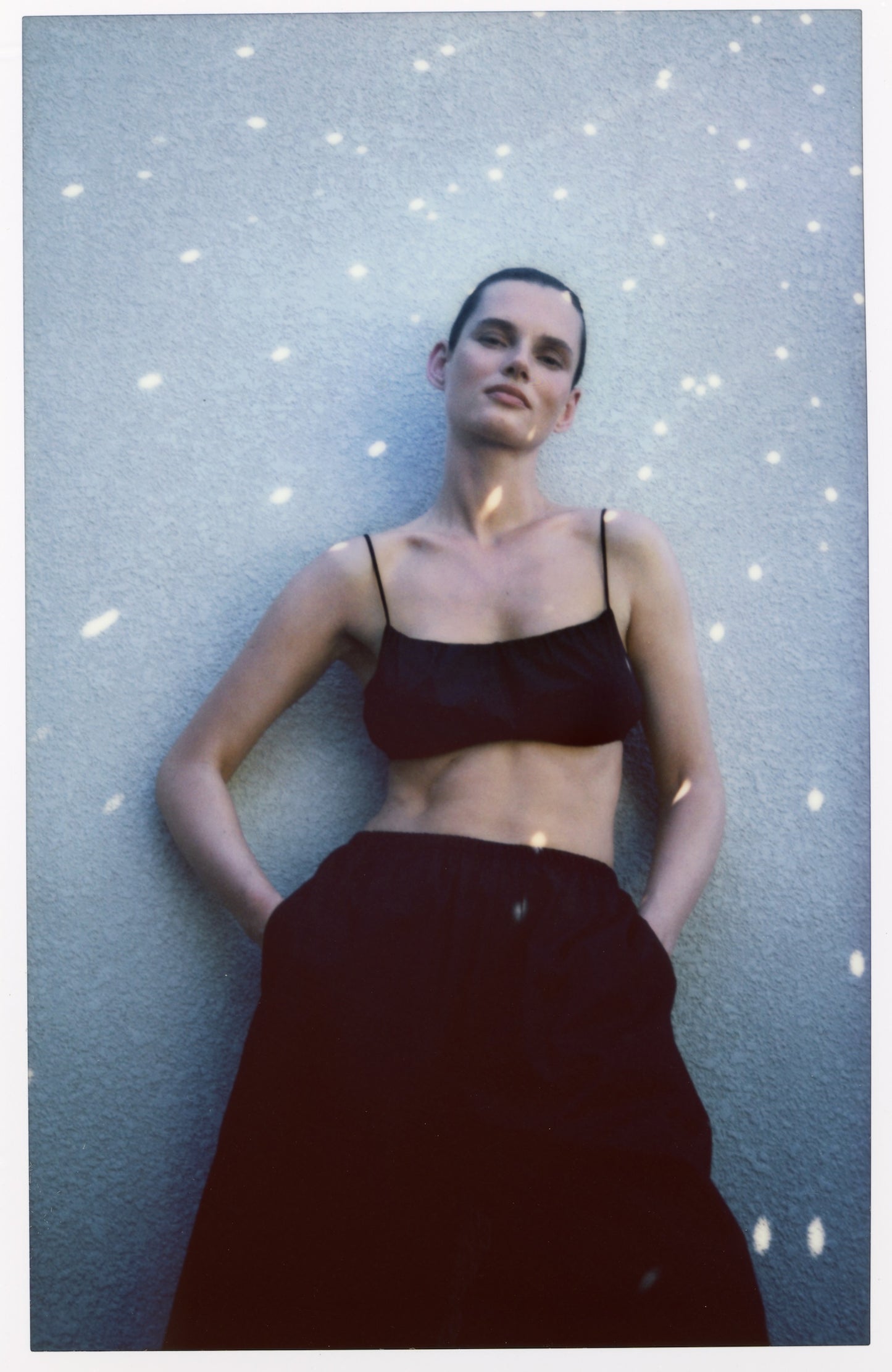 Cotton Bralette | Black