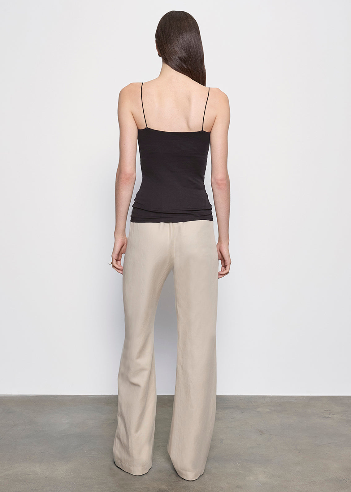 Essential Strappy Tank | Black