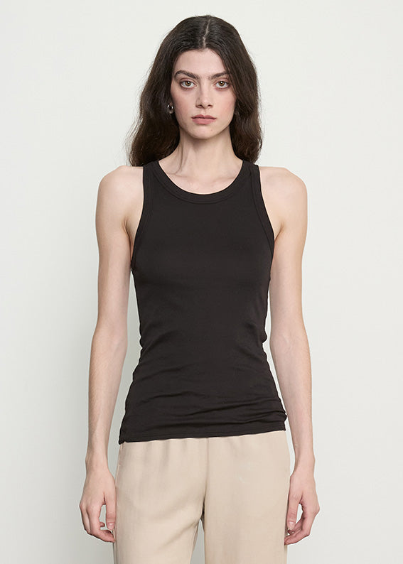 Bold Sheath Tank | Black – Enza Costa