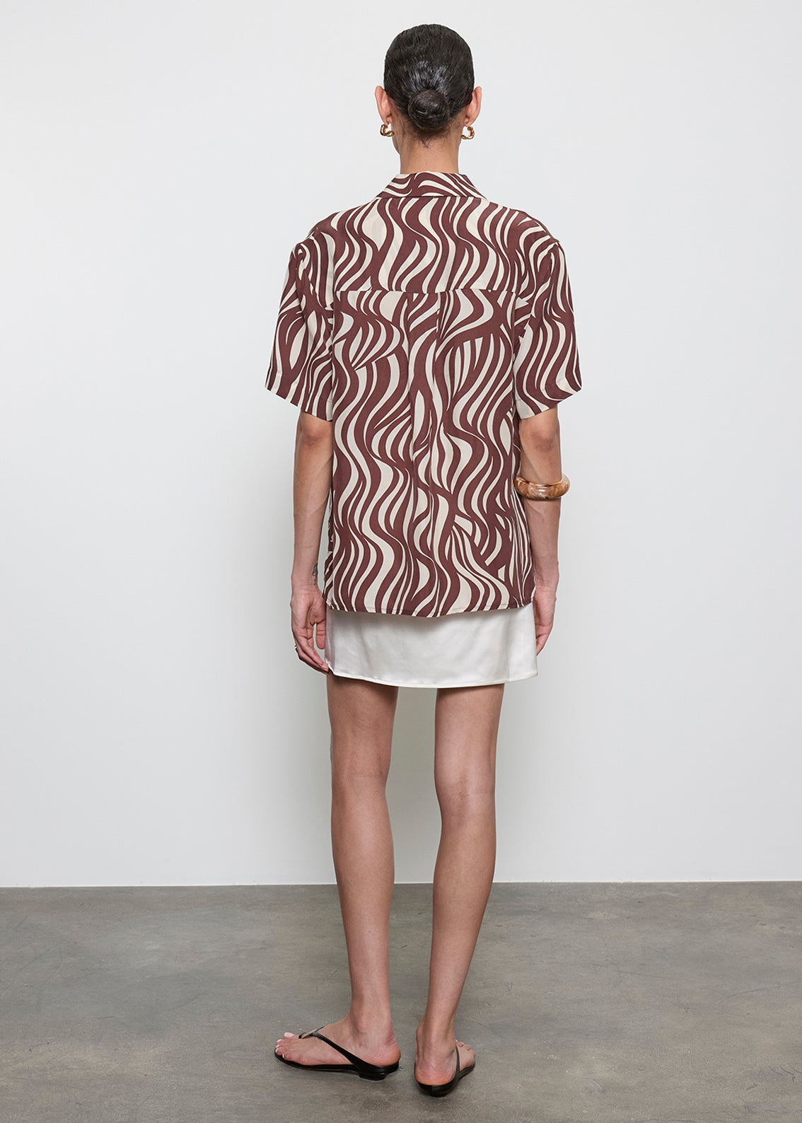 Wave Print Resort Shirt | Wave Print
