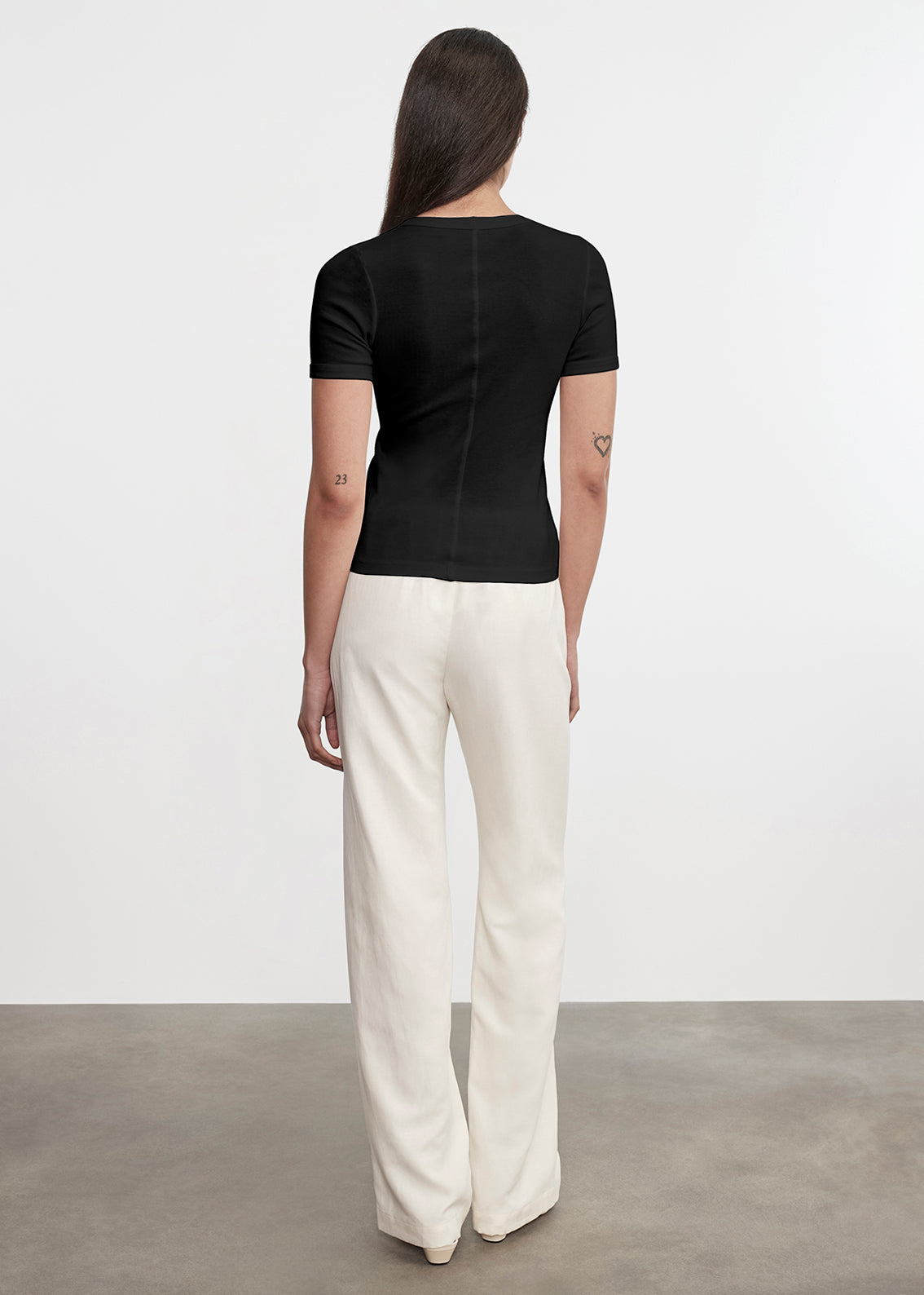 Supima Cotton New Classic S/S Tee | Black