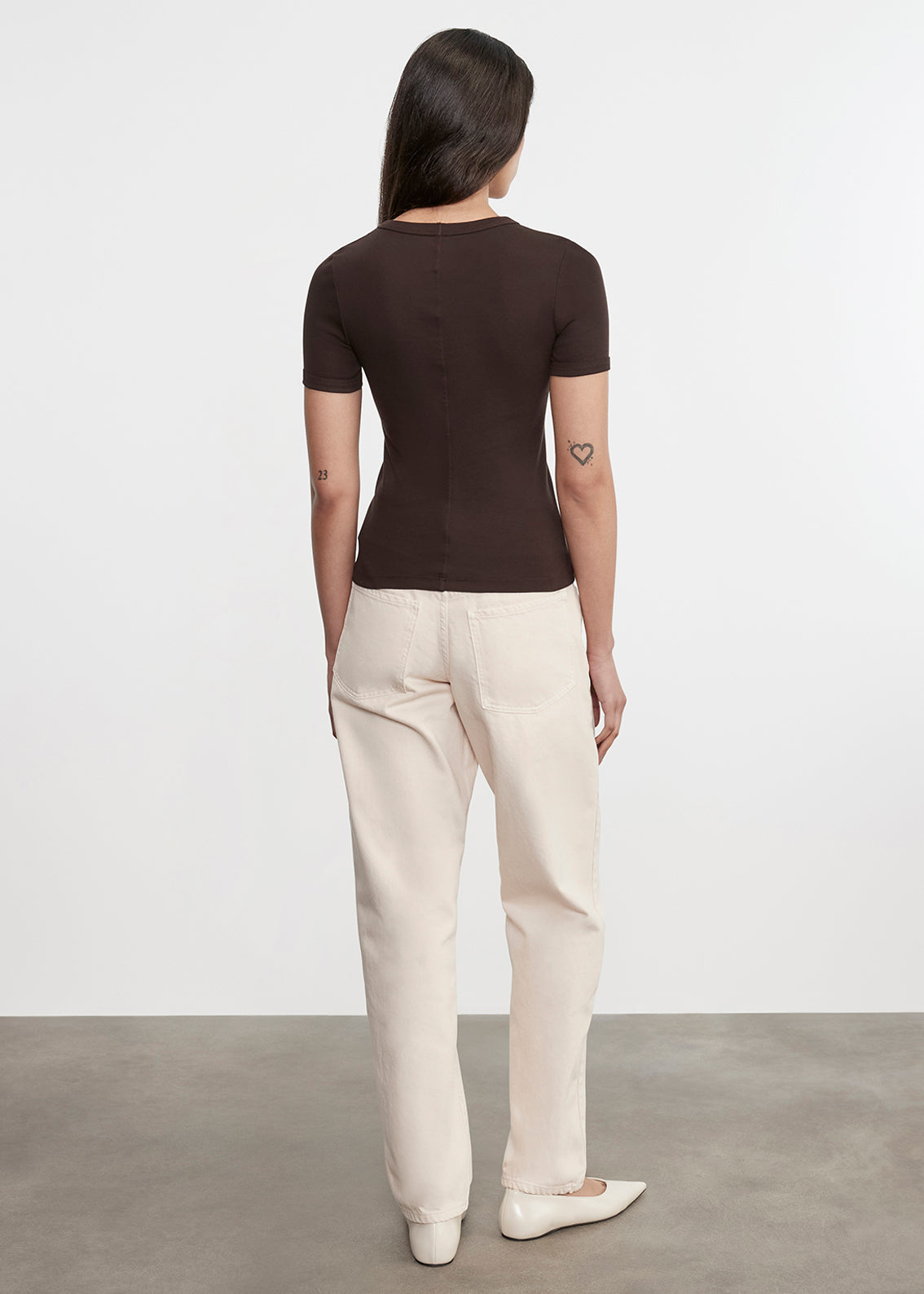 Supima Cotton New Classic S/S Tee | Coffee Bean