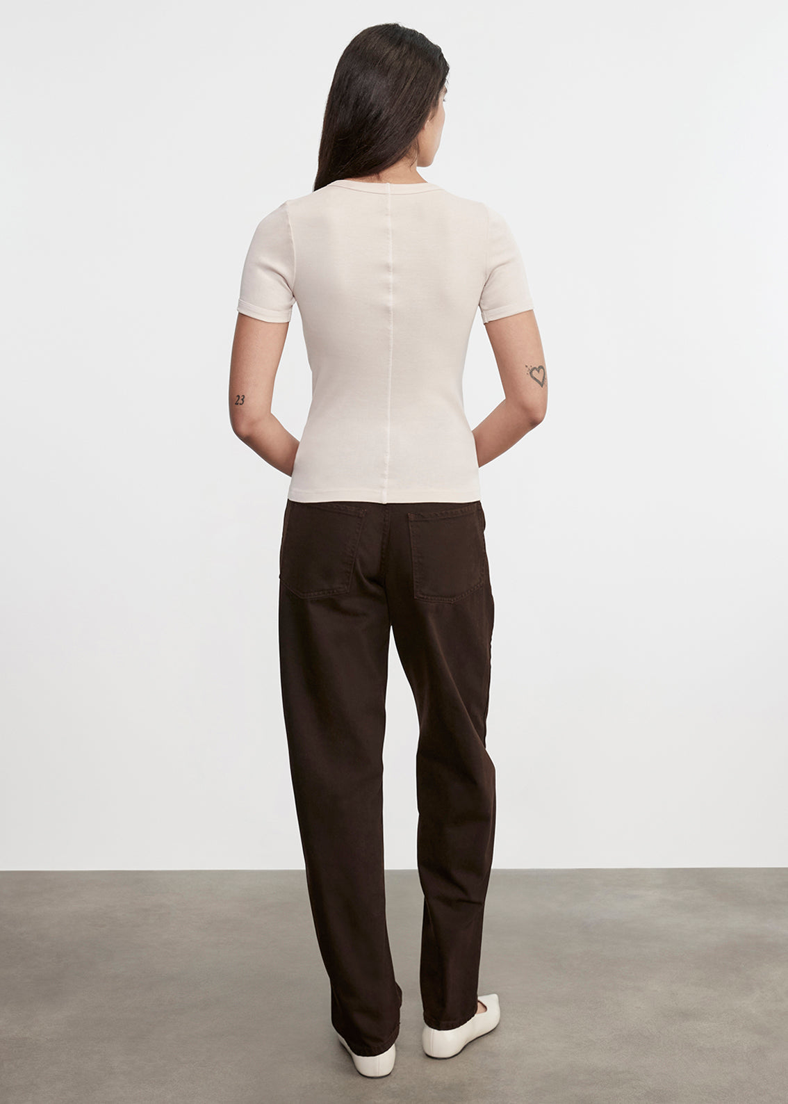 Supima Cotton New Classic S/S Tee | Parchment