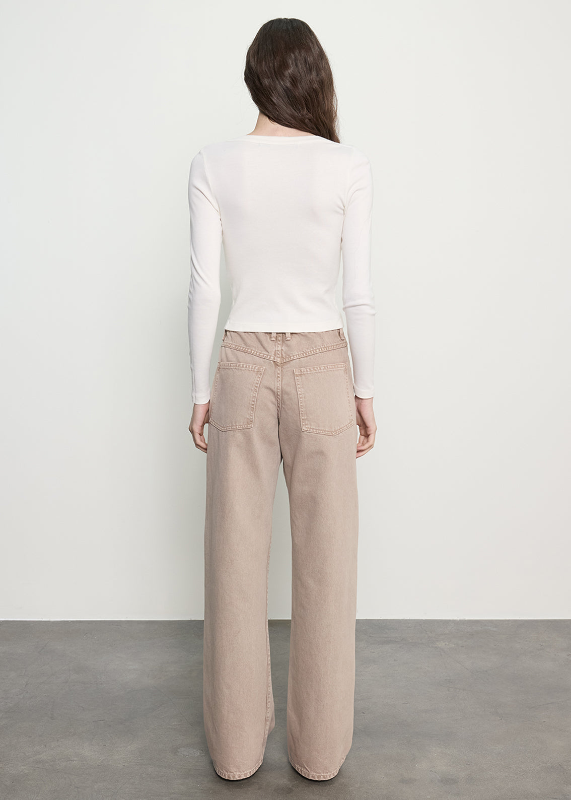 Supima Cotton New Classic V-neck Cardigan | Cloud
