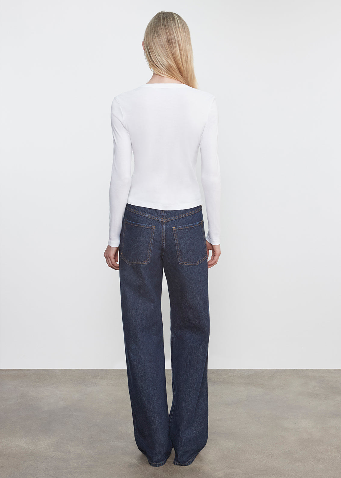 Supima Cotton New Classic V-Neck Cardigan | White