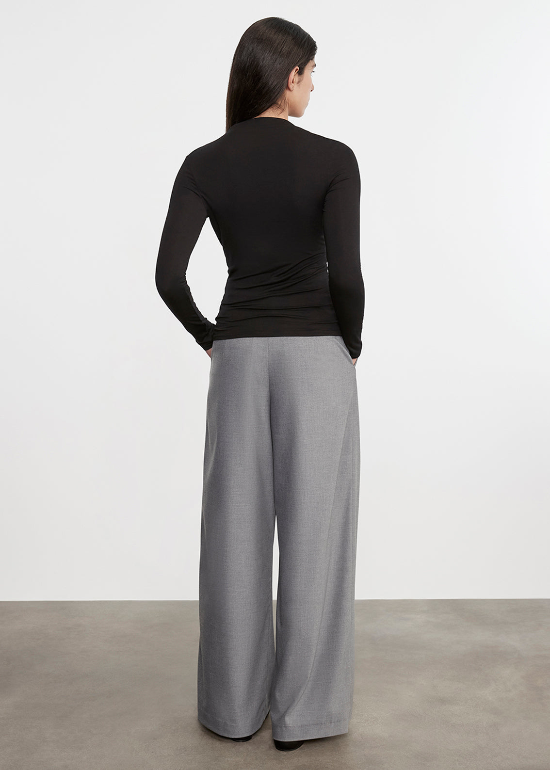 Fluid Jersey Slash Top | Black