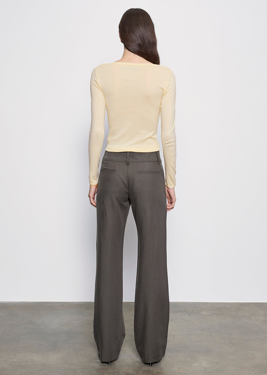 Fine Supima Cotton L/S Boatneck | Flan
