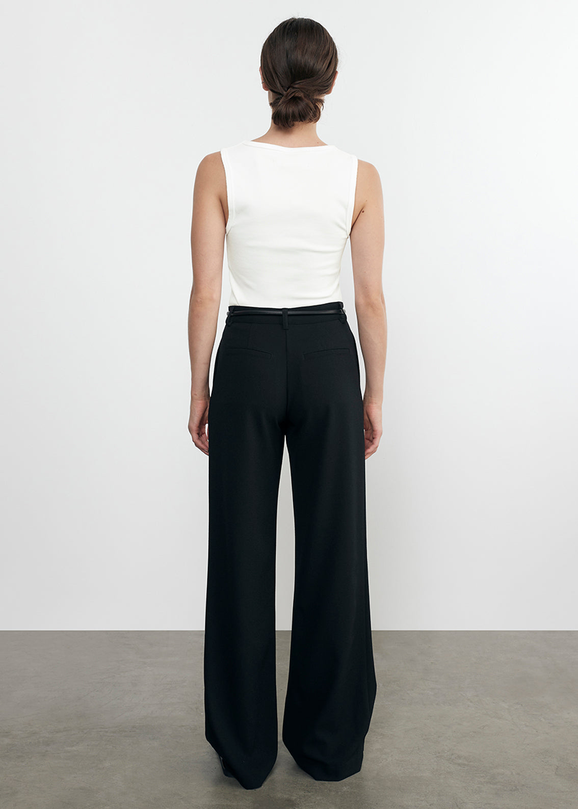 Supima Knit U Tank | Vanilla