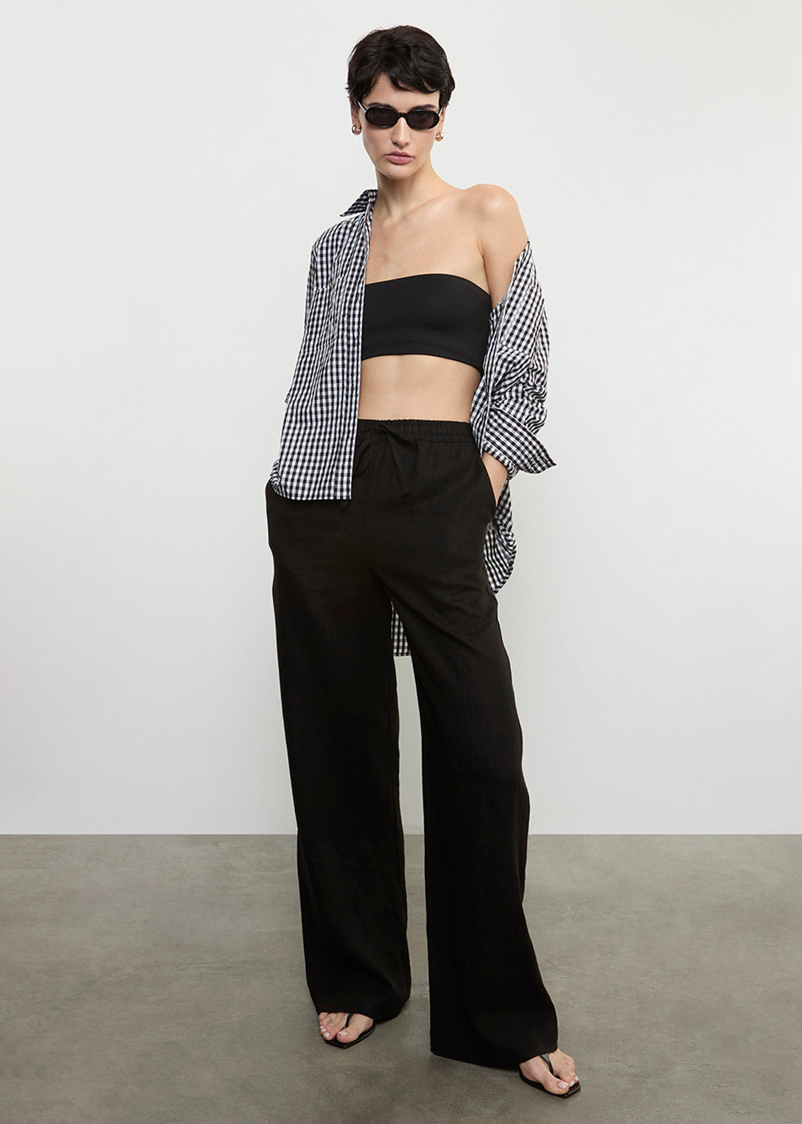 Essential Bandeau Top | Black