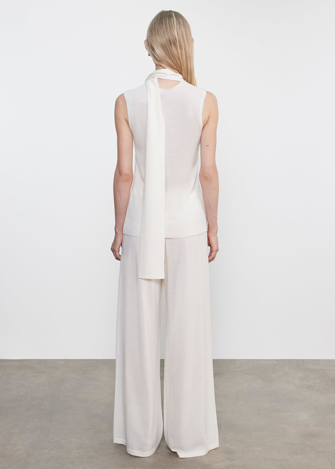 Tissue Cashmere Drawcord Pant | Undyed