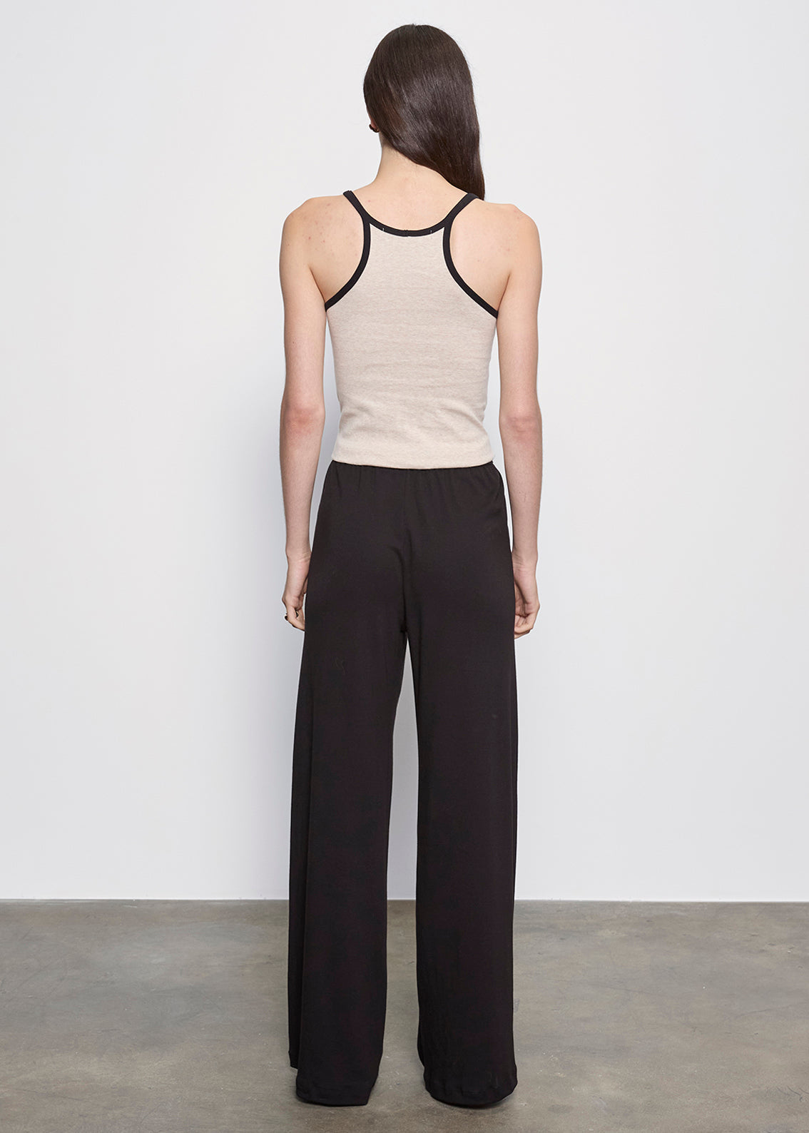 [美品］OTONA MUSE FASCINATE TAPERED PANTS Supima Cotton Soft Everywhere Pant | Black – Enza Costa