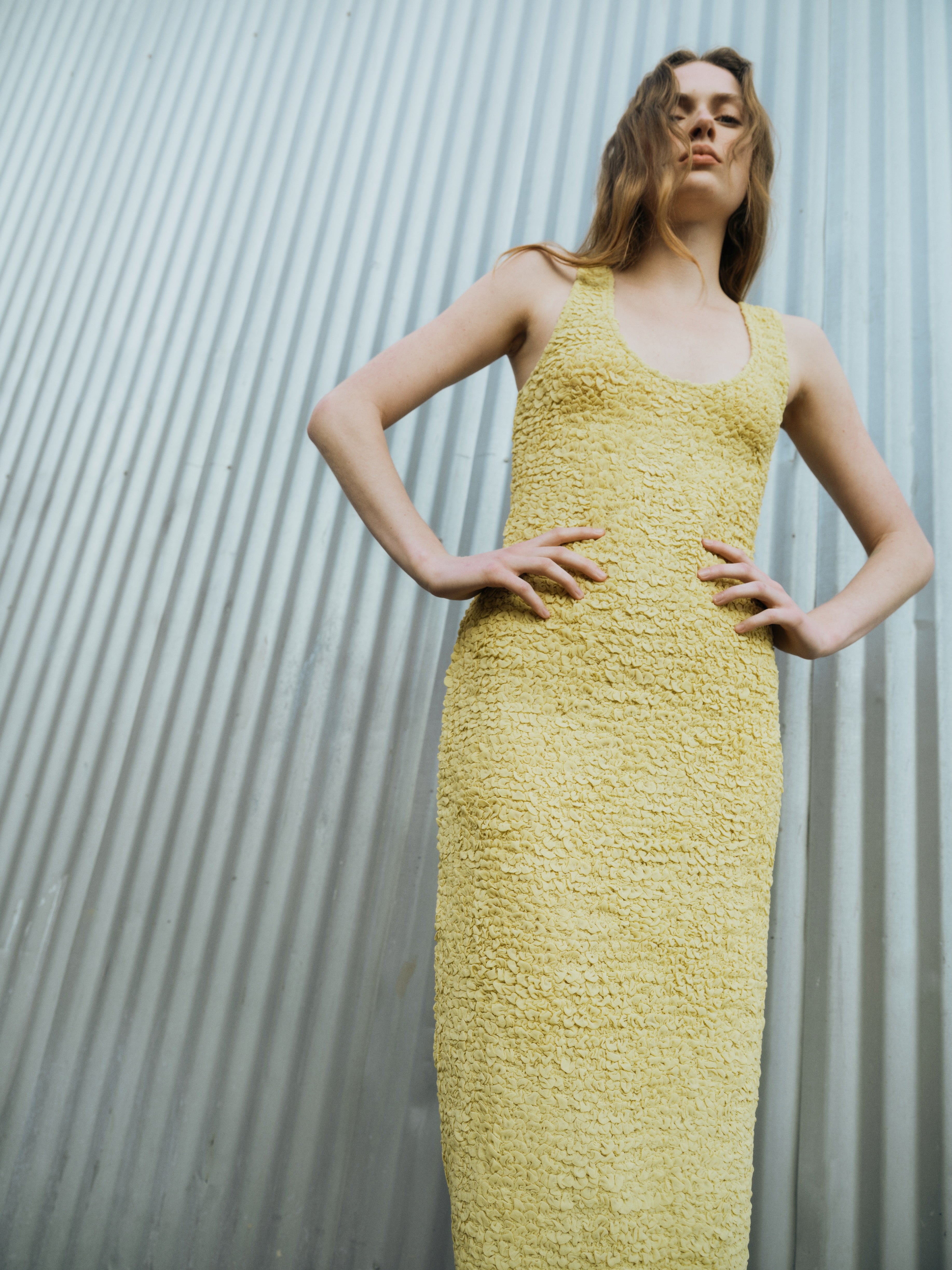 Dimension Tank Maxi Dress | Raffia