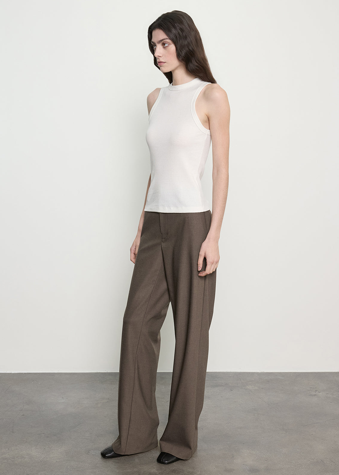 Boyish Trouser | Brown Heather