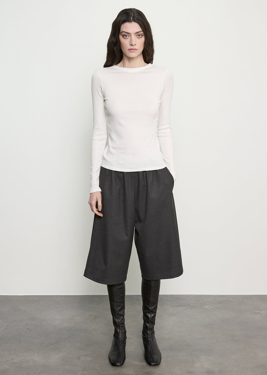 Boyish Suit Short | Dark Charcoal