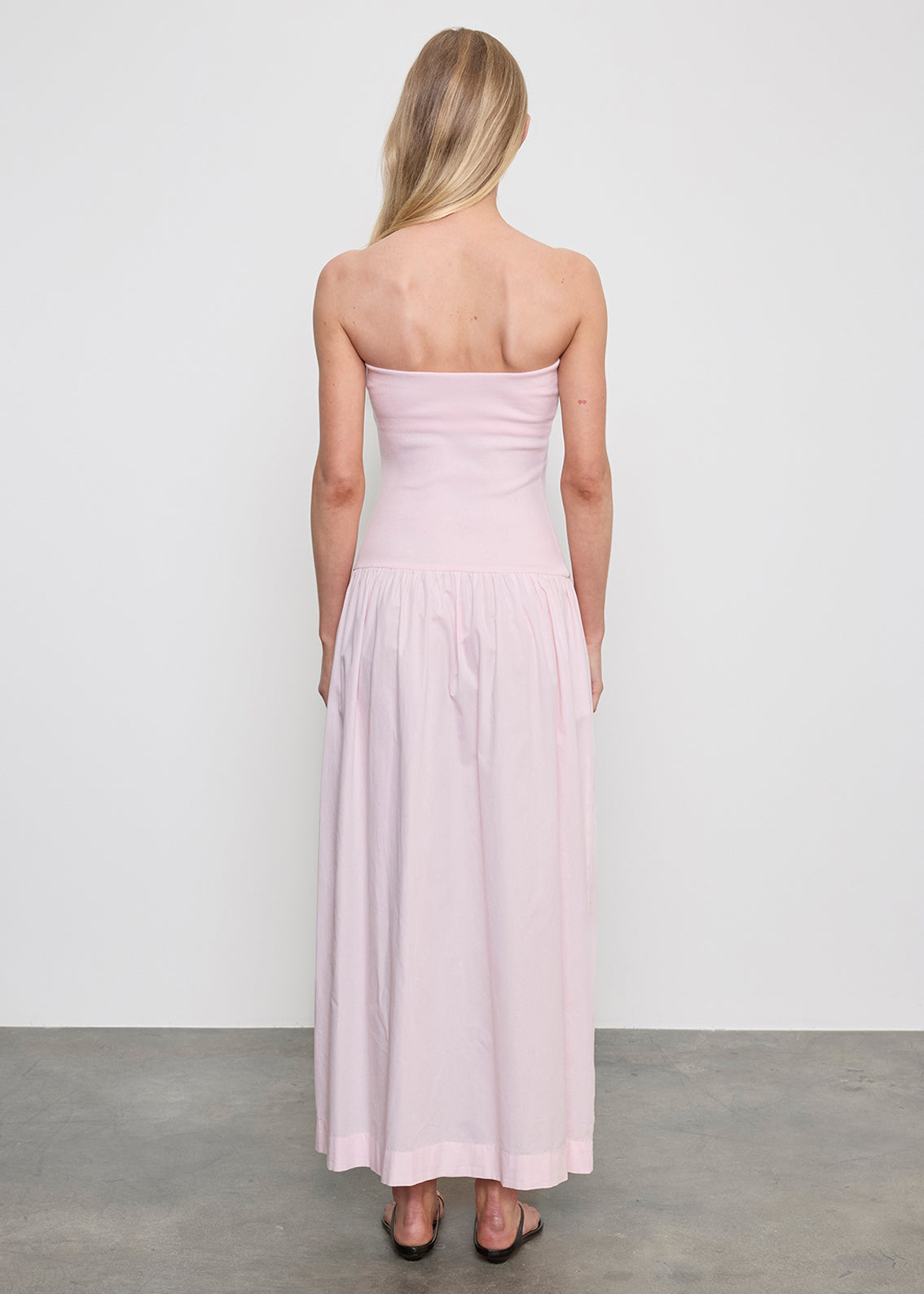 Cotton Bandeau Dress | Cherry Blossom