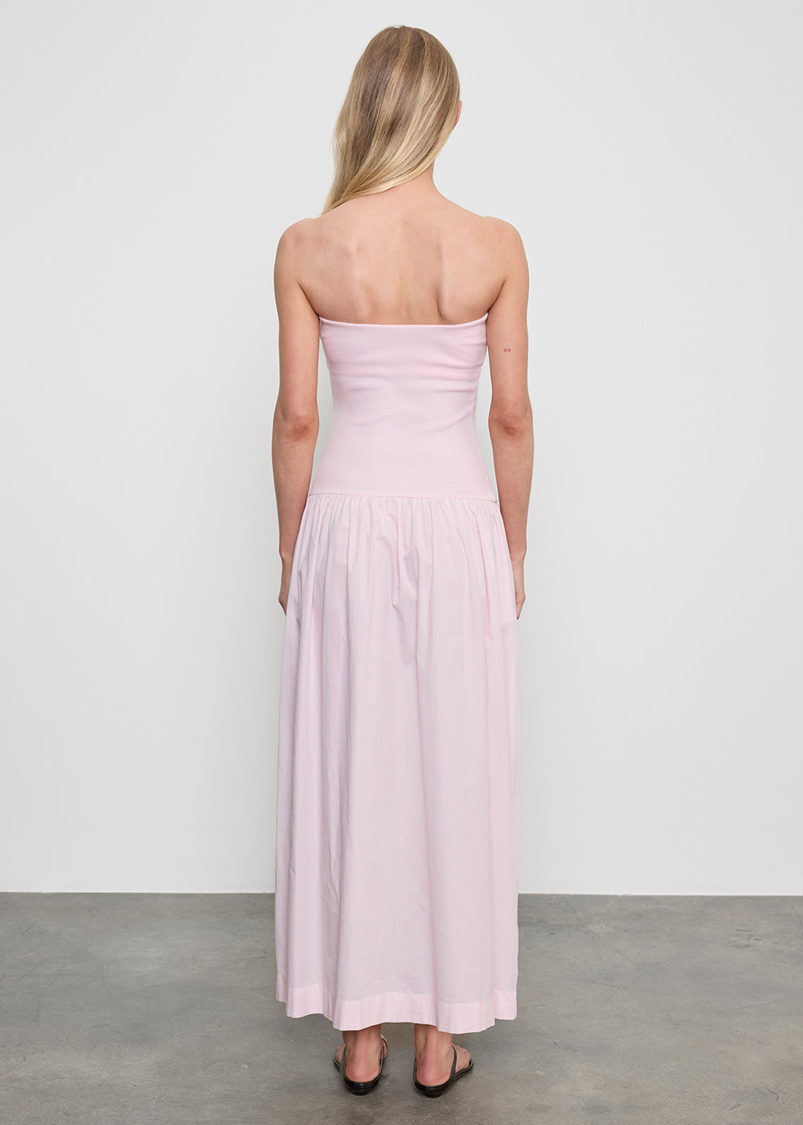 Cotton Bandeau Dress | Cherry Blossom