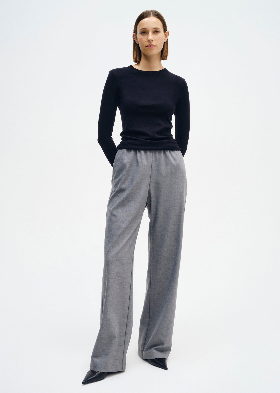 Everywhere Suit Pant | Light Grey