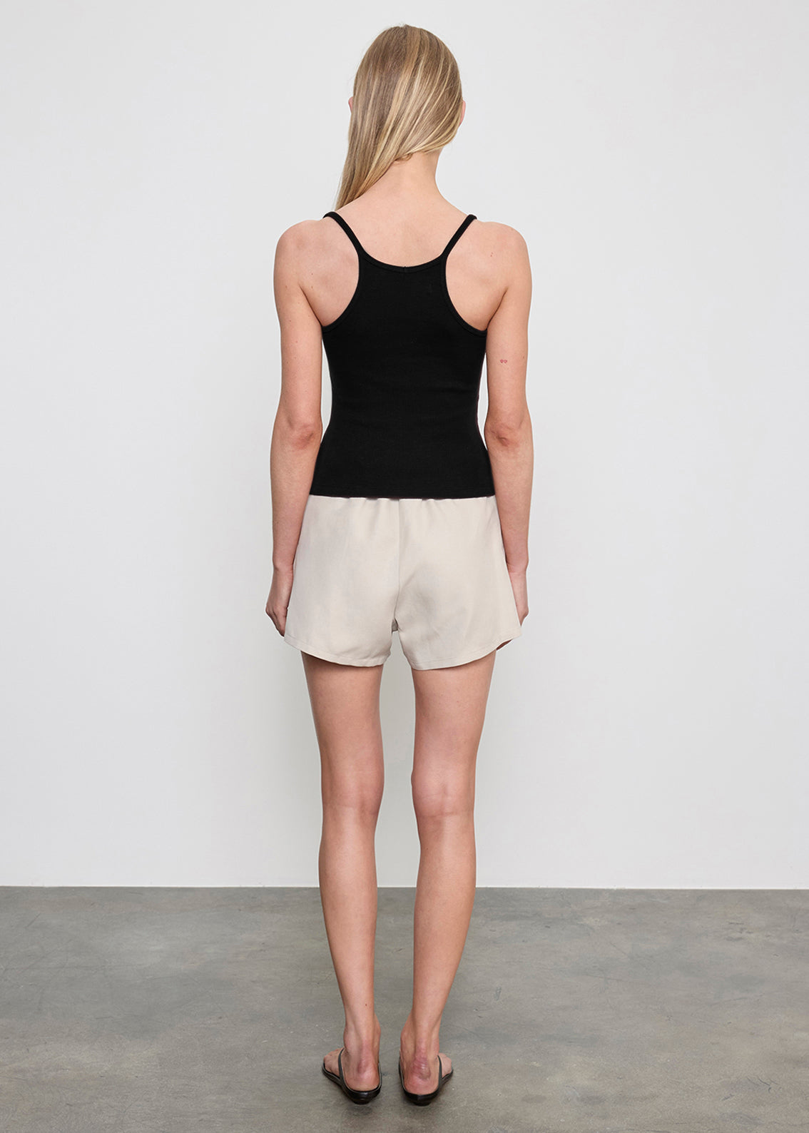 Twill All Day Short | Fog – Enza Costa