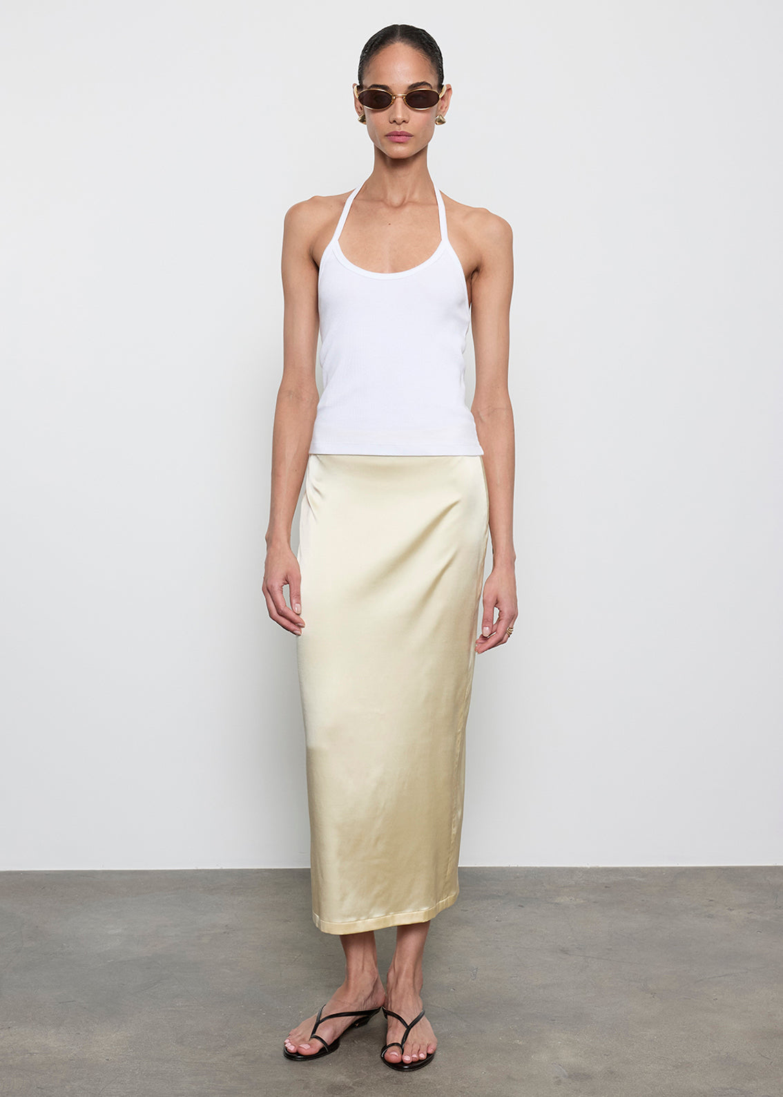 Lustre Column Skirt | Flan