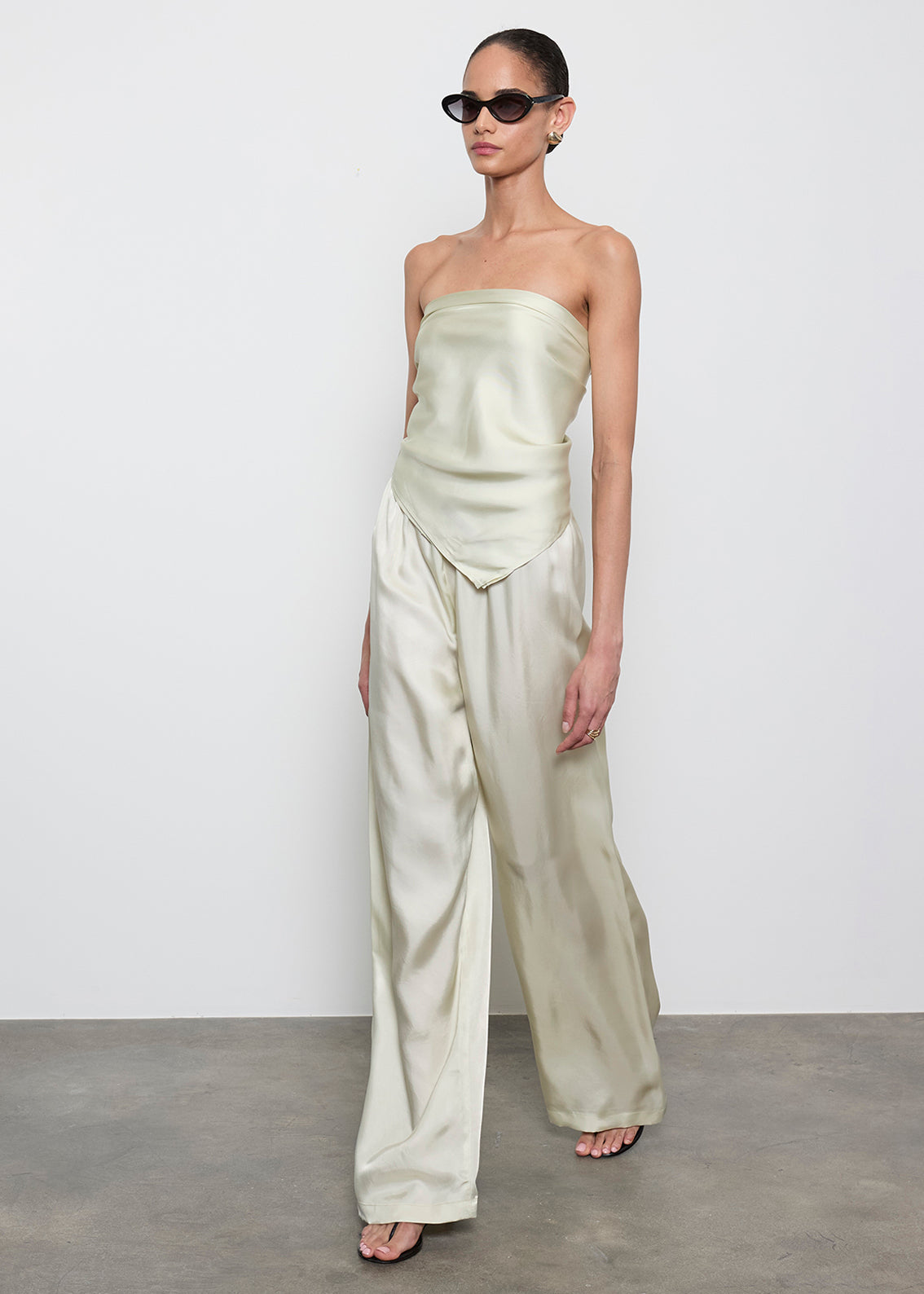 Fluid Twill Pant | Beach Glass