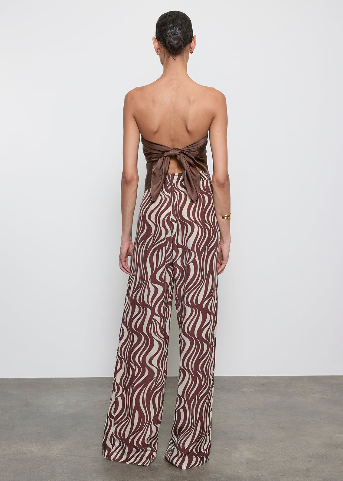 Wave Print Resort Pant | Wave Print – Enza Costa