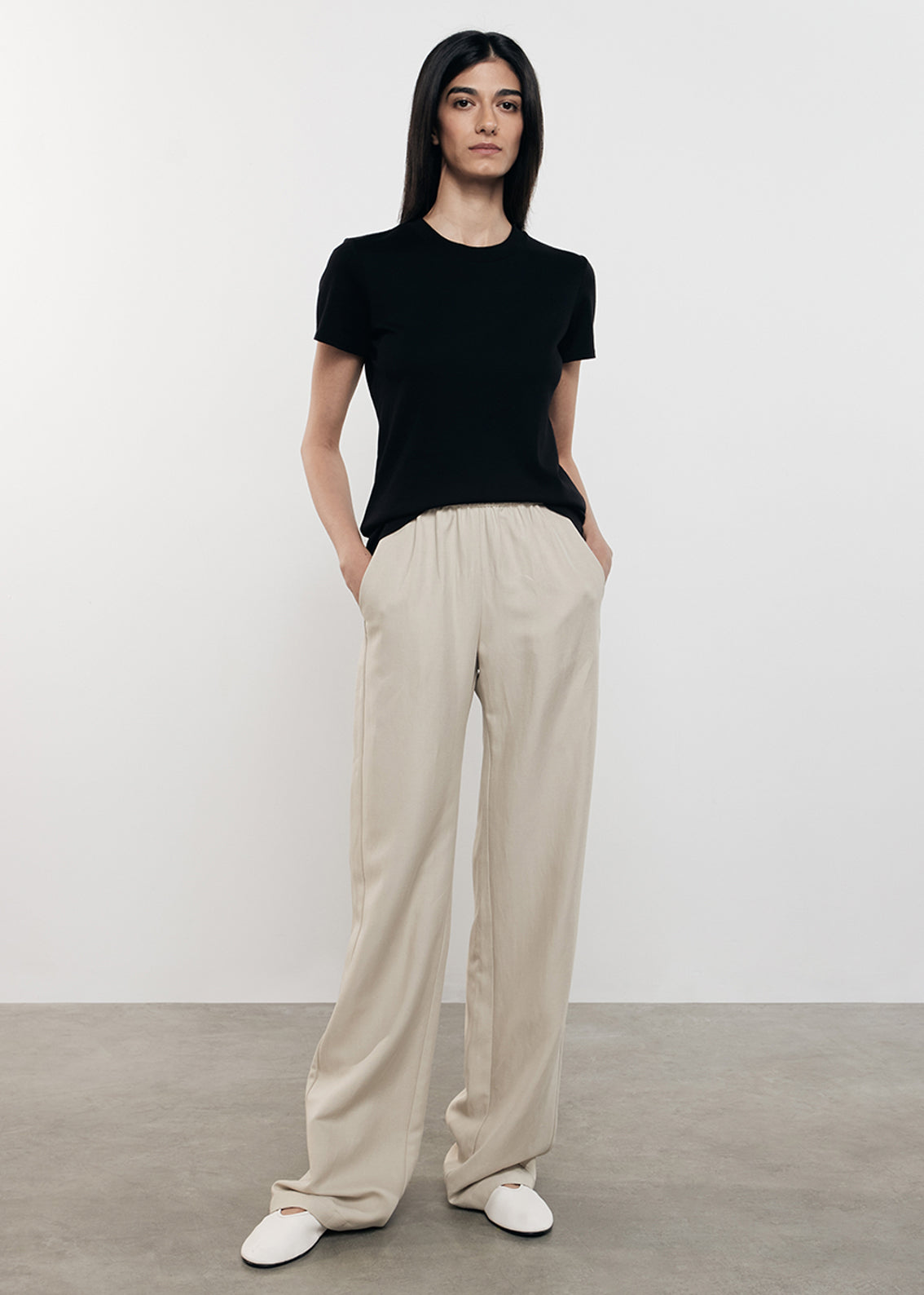 Twill Everywhere Pant | Stone – Enza Costa