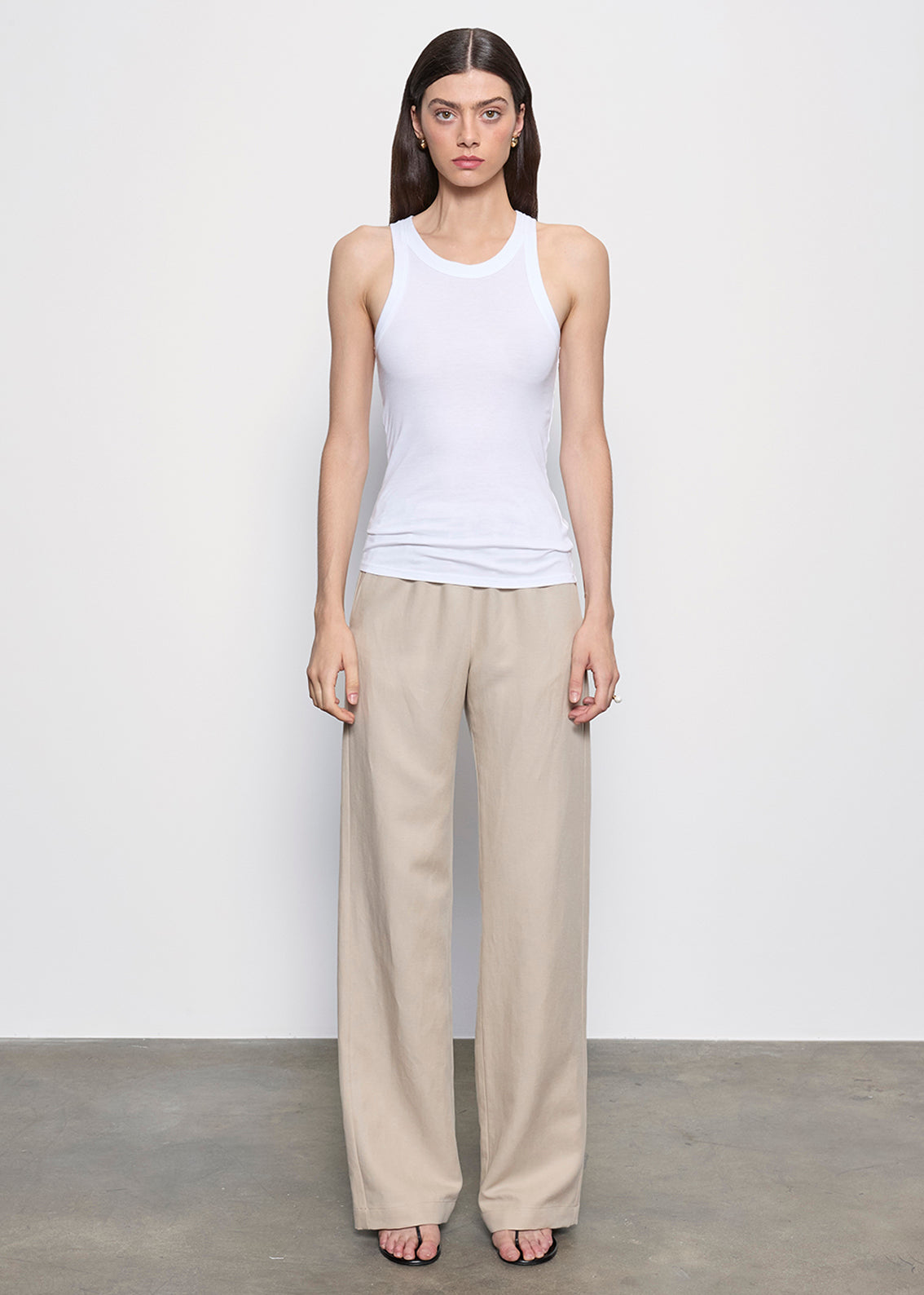 Twill Everywhere Pant | Stone – Enza Costa