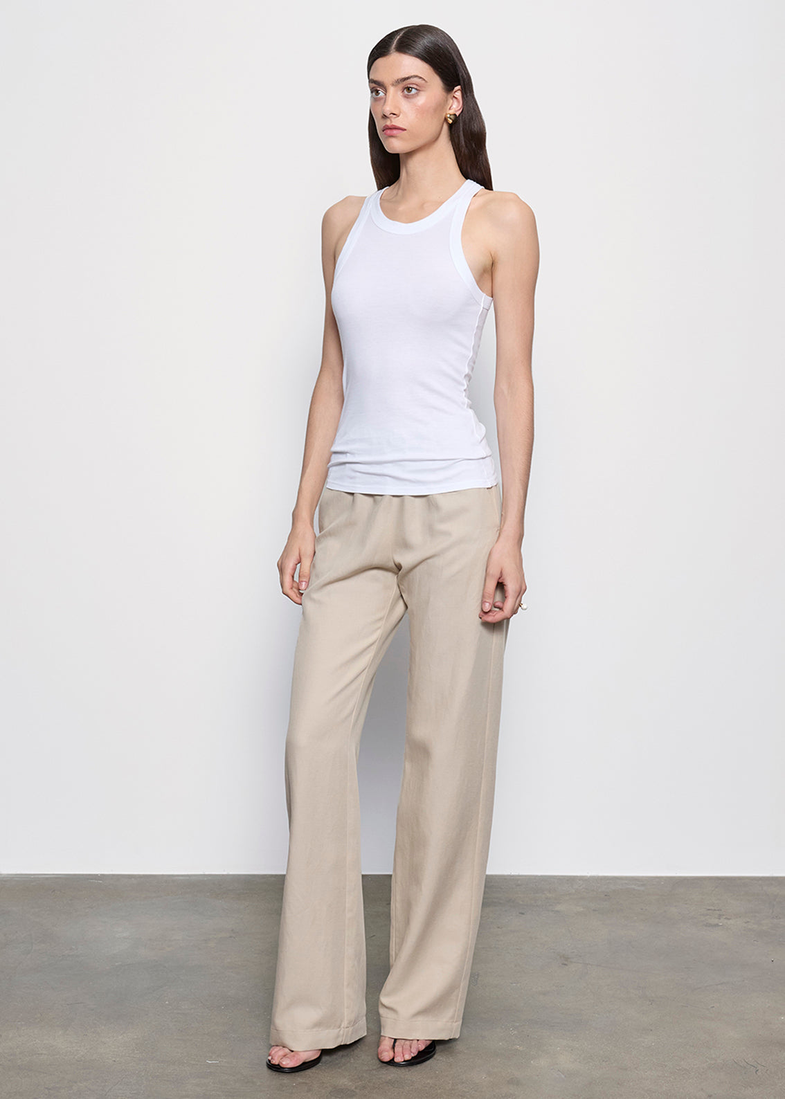 Twill Everywhere Pant | Stone – Enza Costa