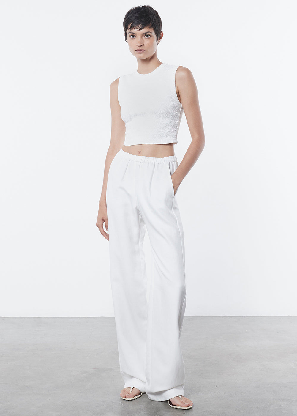 Twill Everywhere Pant - Off White
