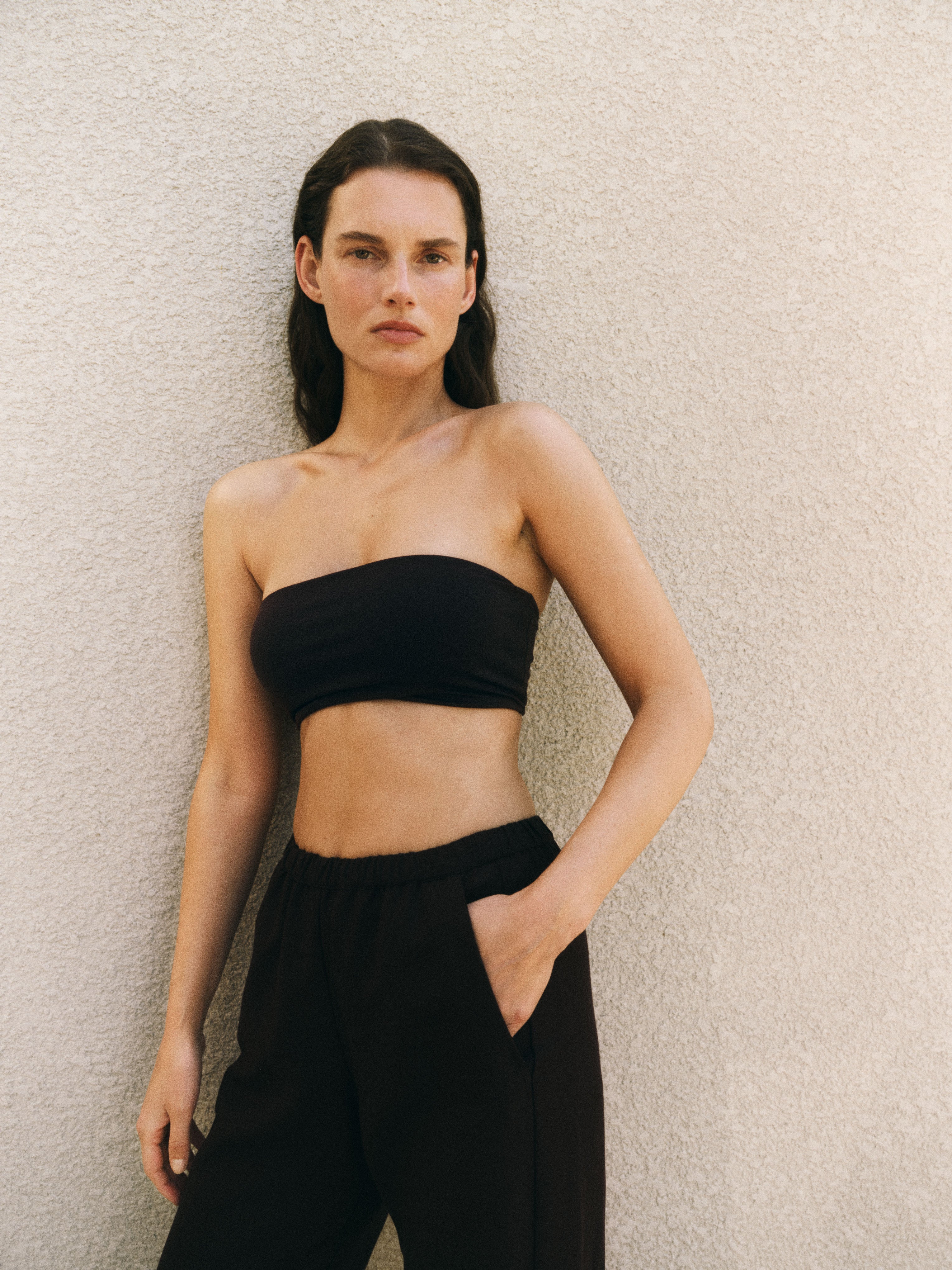 Essential Bandeau Top | Black