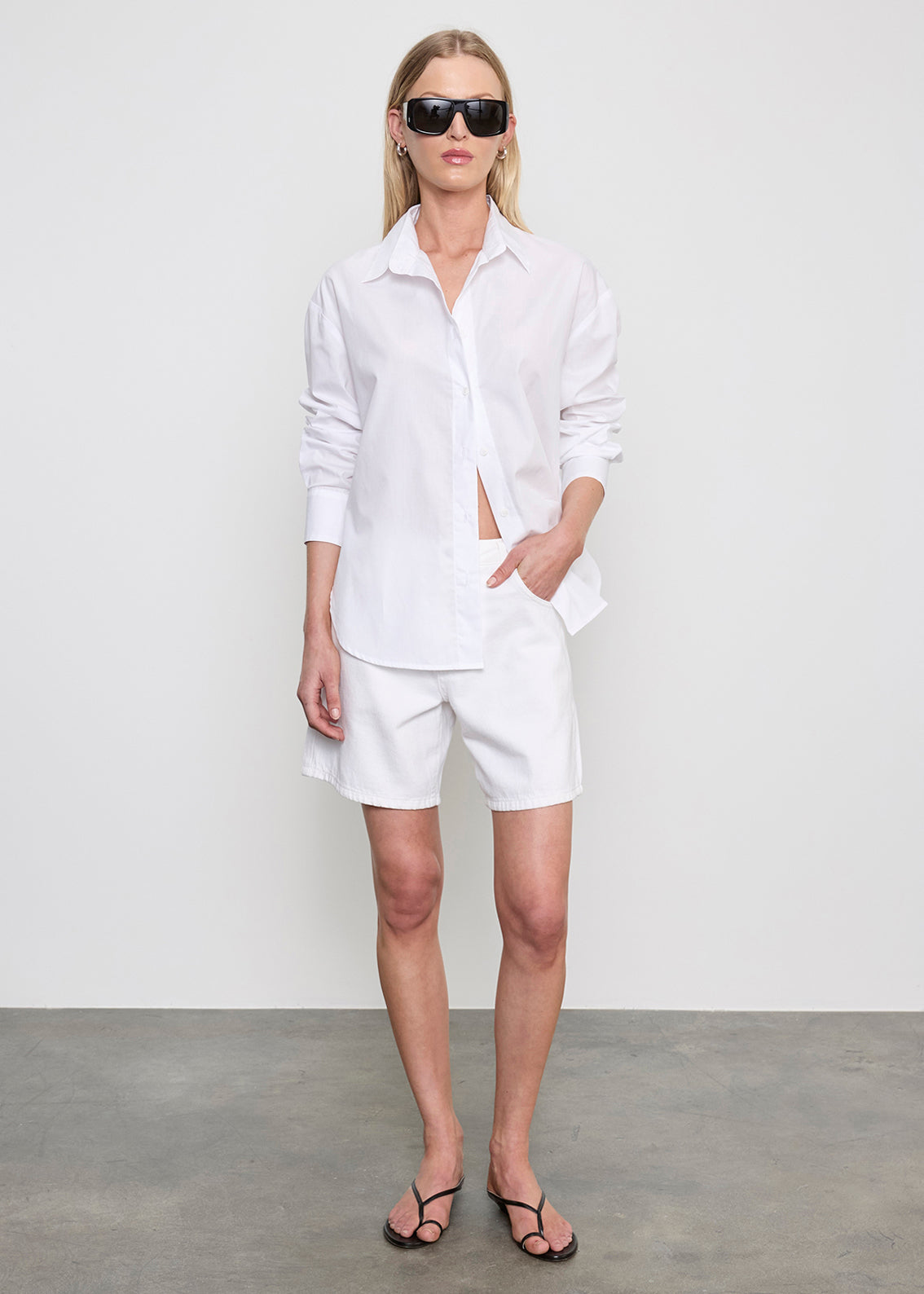 Cotton Foundation Shirt | White