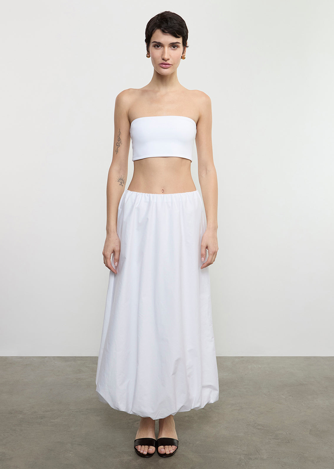 Essential Bandeau Top | White