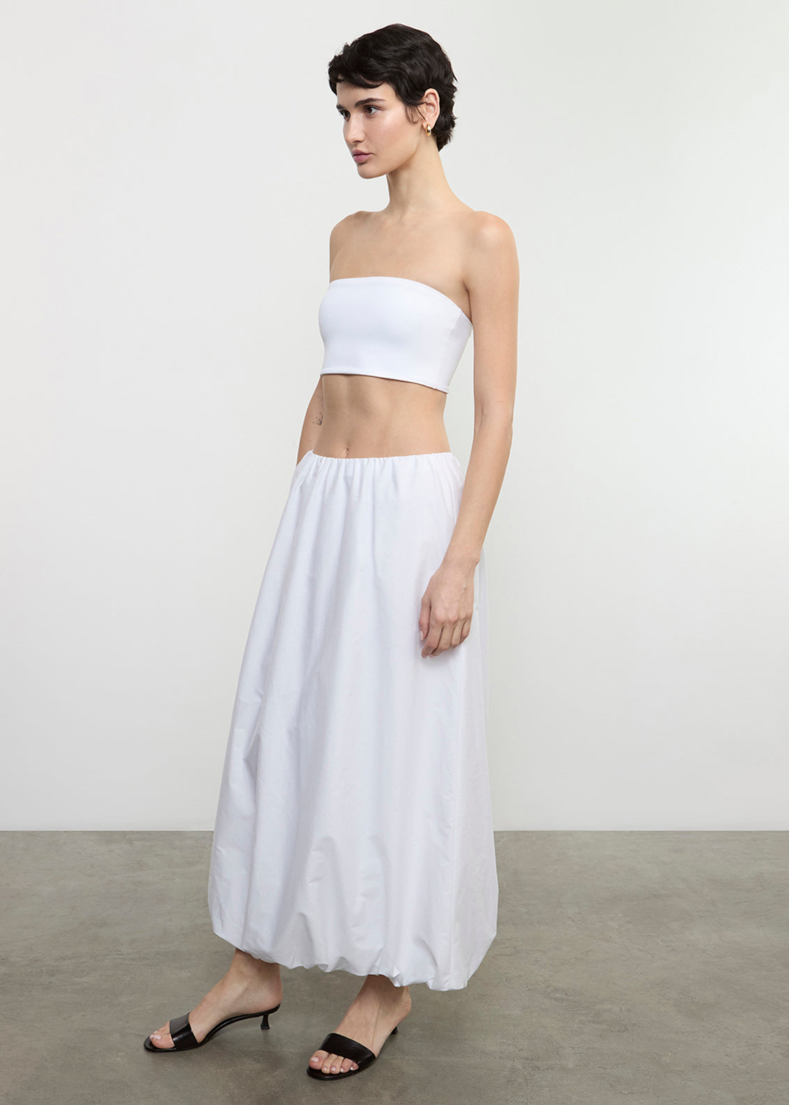 Essential Bandeau Top | White