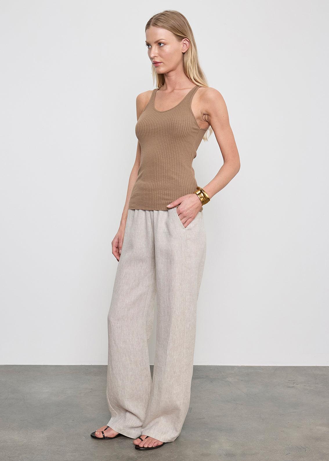 Military Rib Slim Tank | Army