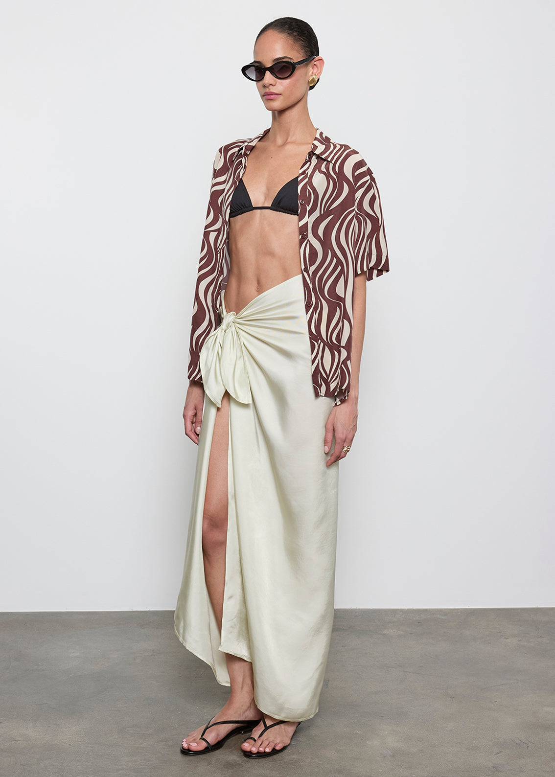 Wave Print Resort Shirt | Wave Print