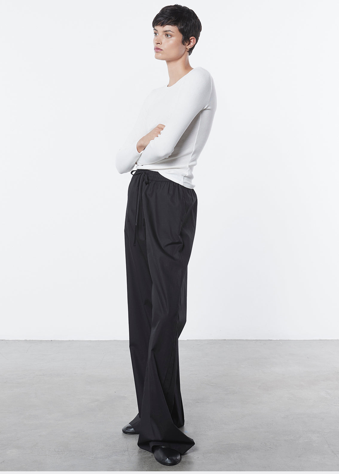 Enza 165P79 - Ladies Fold Over Yoga Pant - Petite  Fold over yoga pants,  Custom clothes, Blank apparel