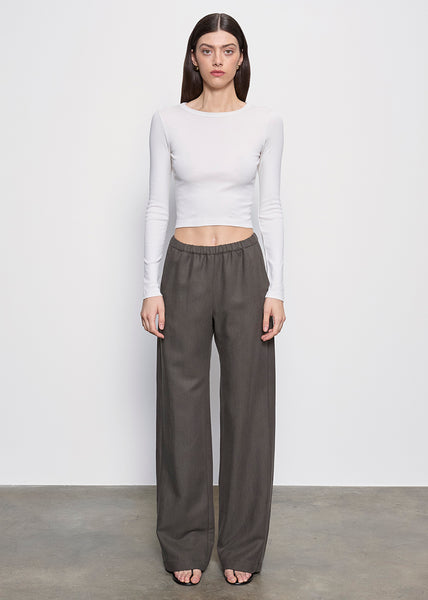 Twill Everywhere Pant | Black Olive – Enza Costa