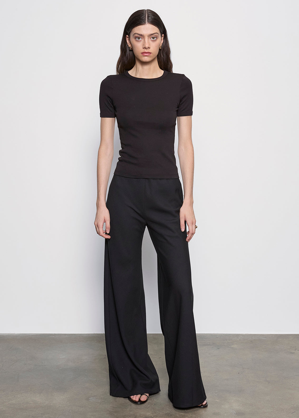Supima Cotton New Classic S/S Tee | Black