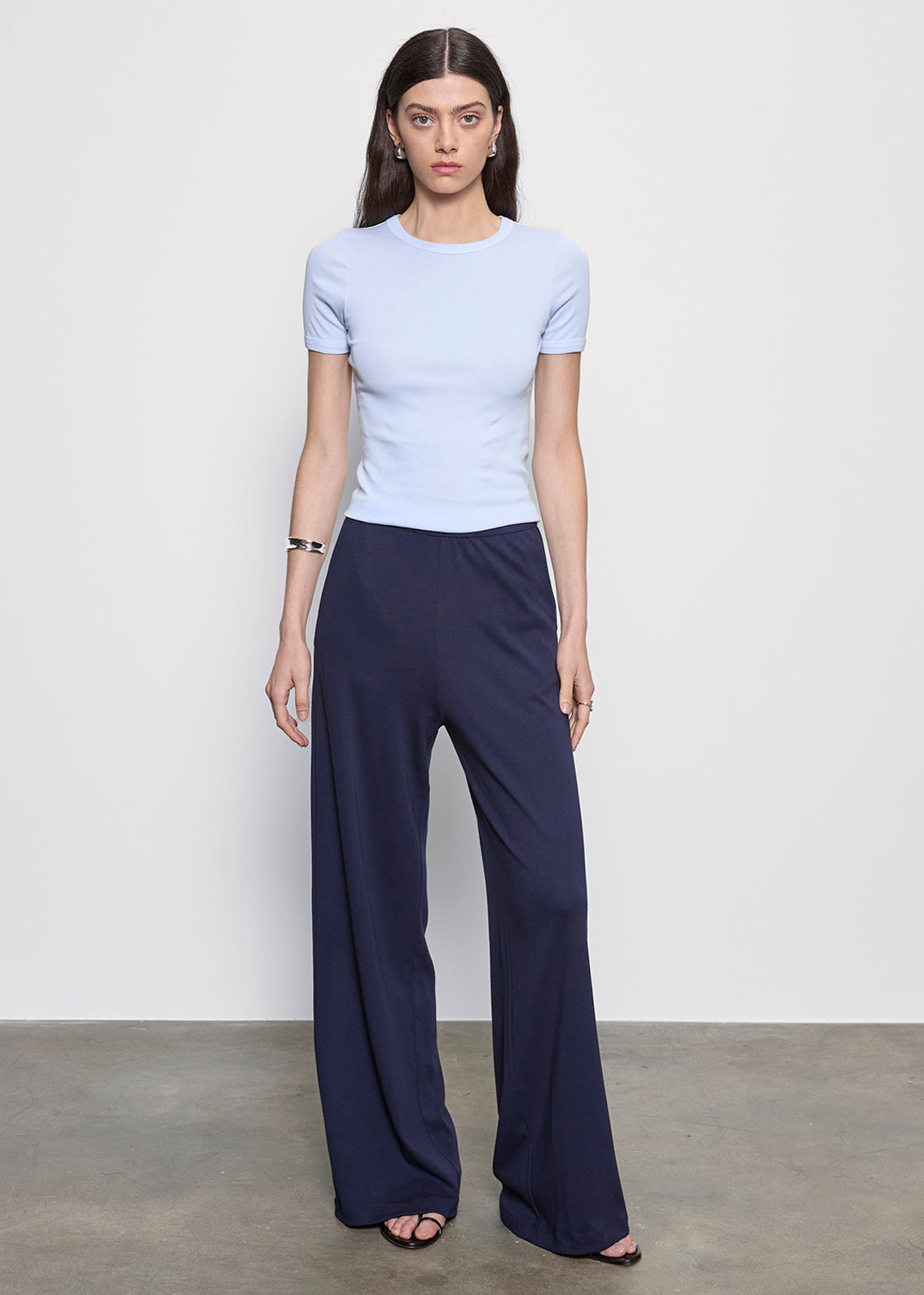 Supima Cotton New Classic S/S Tee | Pale Blue