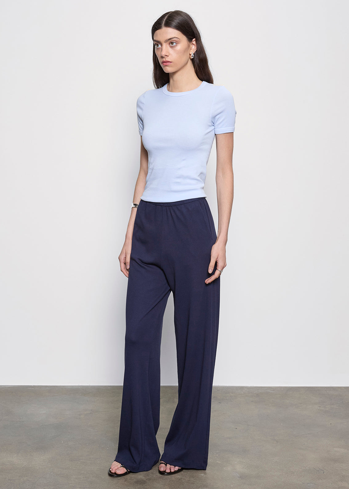 Supima Cotton New Classic S/S Tee | Pale Blue
