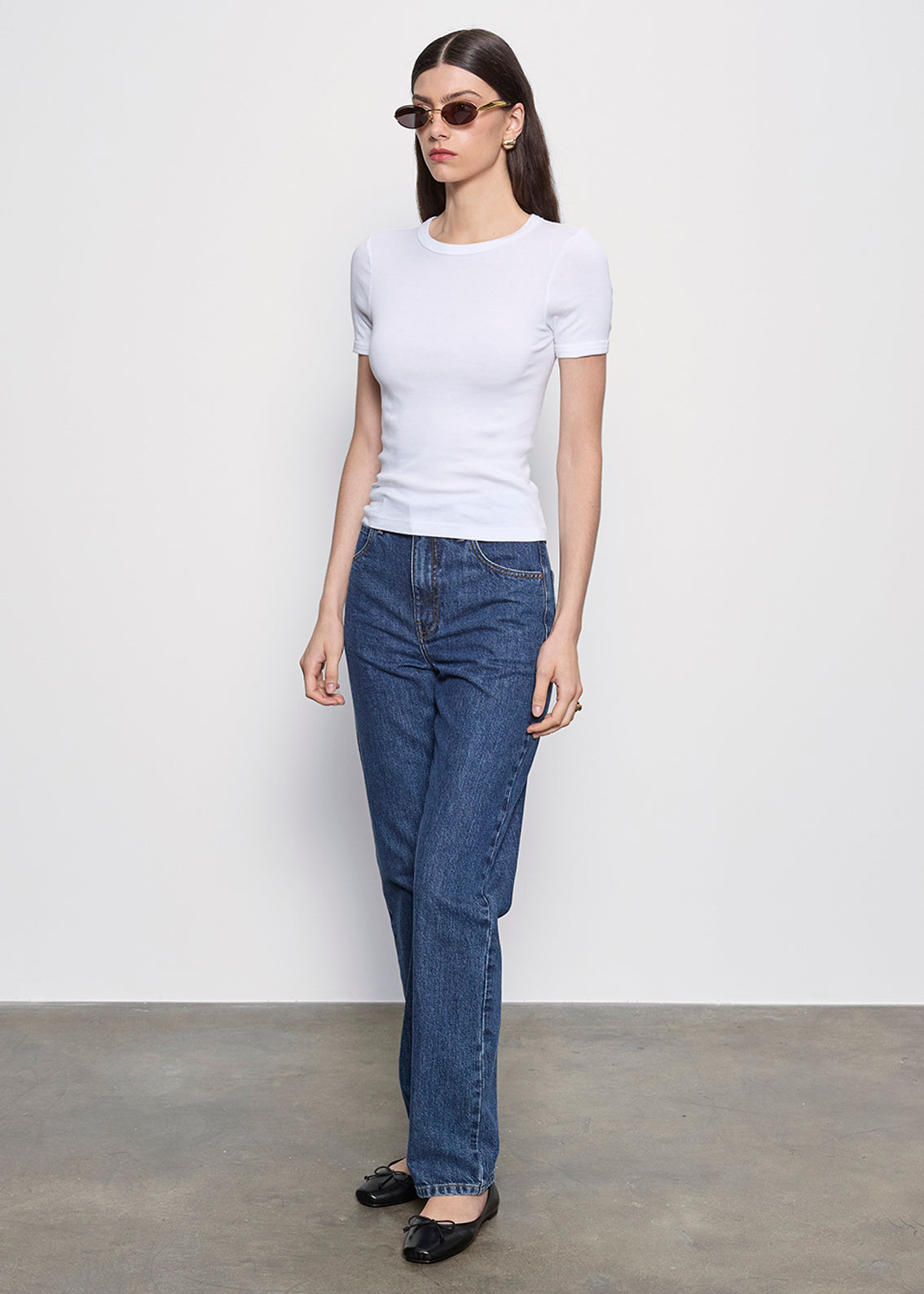 Supima Cotton New Classic S/S Tee | White