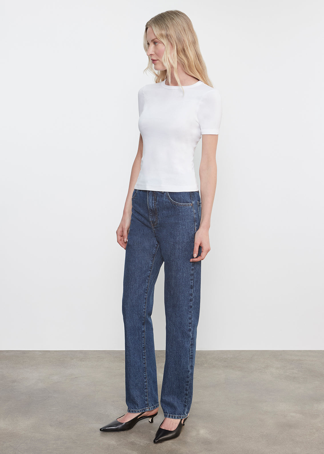 Supima Cotton New Classic S/S Tee | White