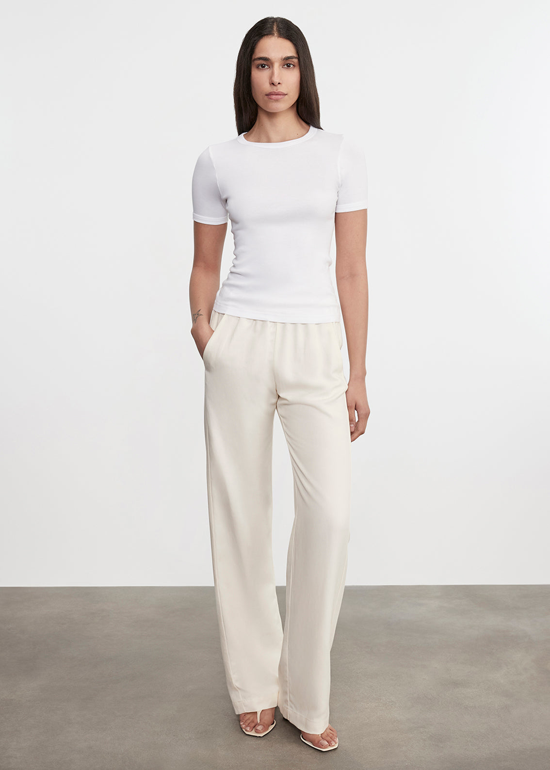 Supima Cotton New Classic S/S Tee | White