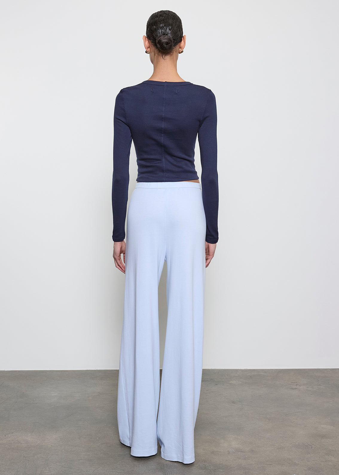 Supima Cotton New Classic L/S Tee | Dark Navy