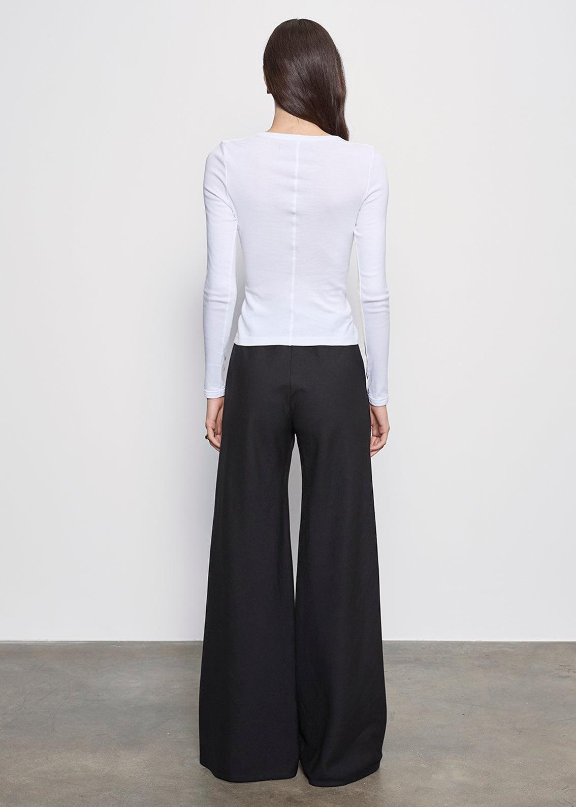 Twill Bias Pant | Black – Enza Costa Twill Bias Pant | Black – Enza Costa