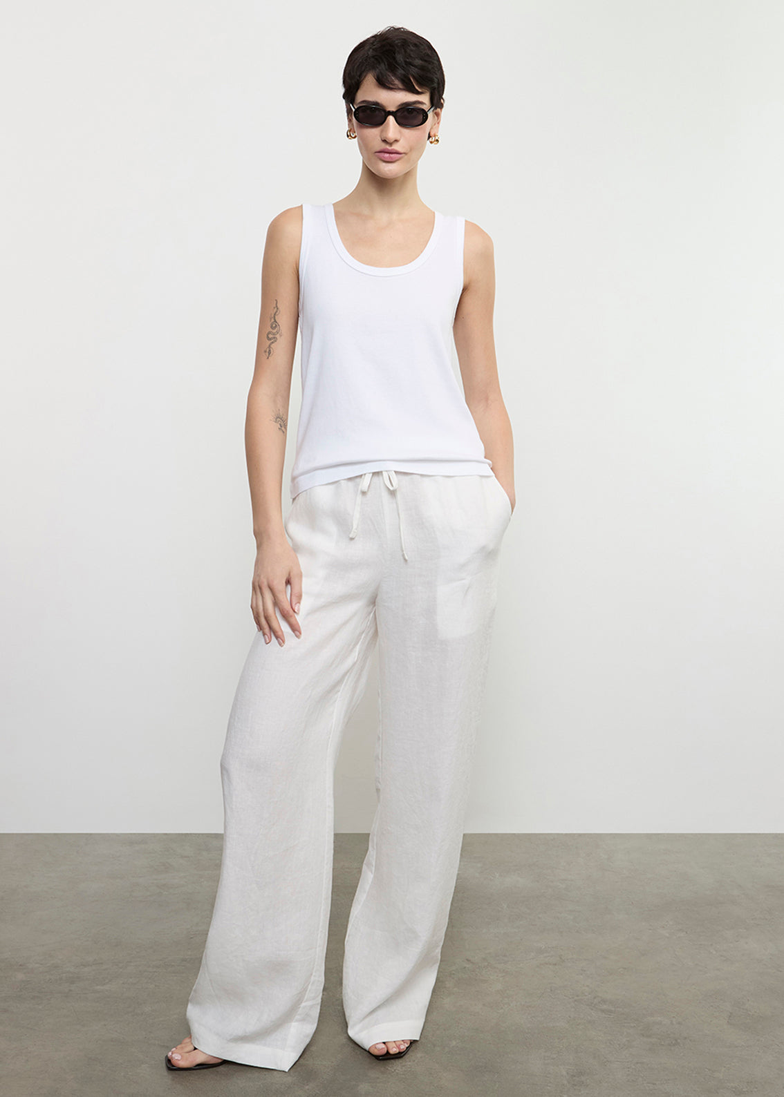 Supima Cotton U | White