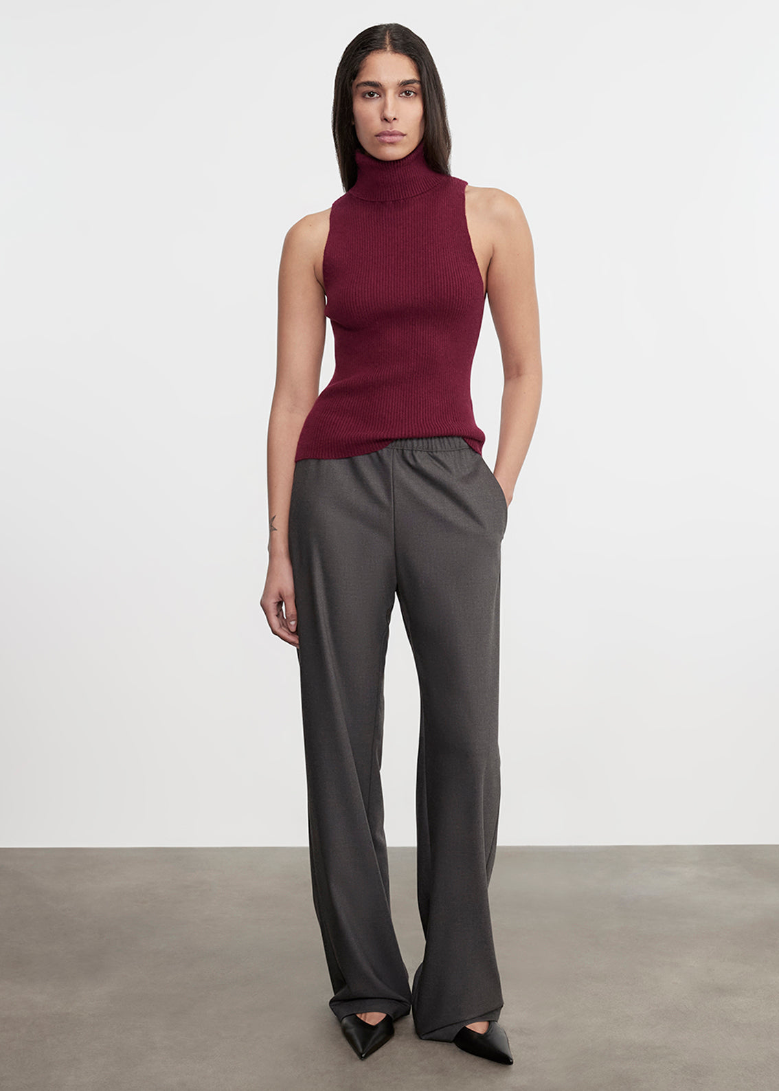 Everywhere Suit Pant | Charcoal