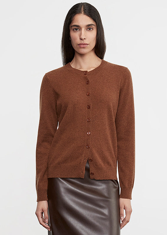 Cashmere Fitted Cardigan | Hazel